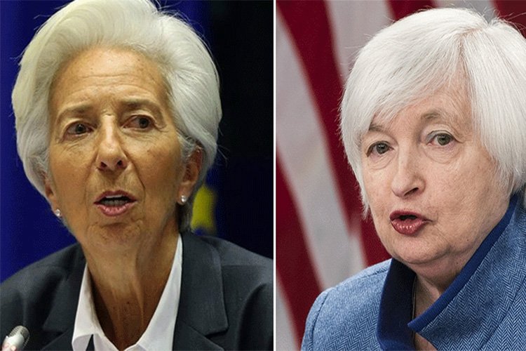 Hazine Bakanı Yellen ile ECB Başkanı Lagarde ekonomiyi görüştü