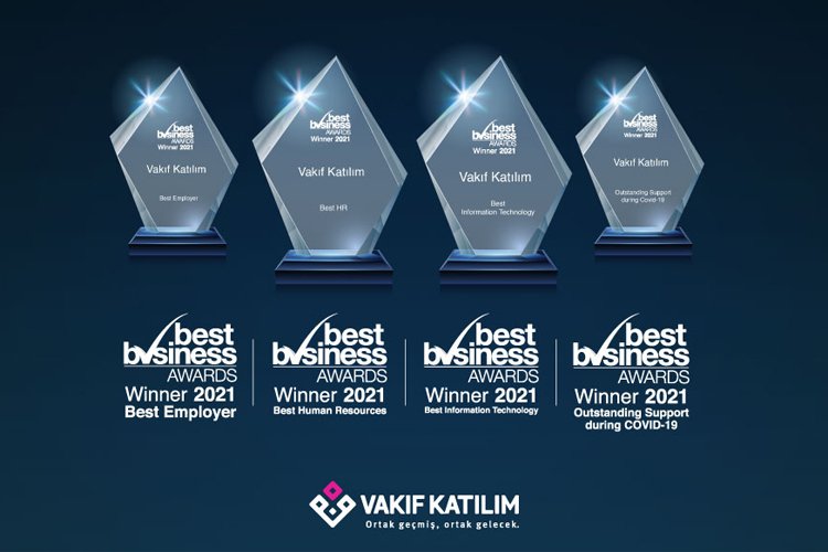 Best Business Awards’tan Vakıf Katılım’a 4 ödül