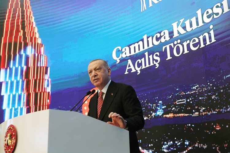 Çamlıca Kulesi,  Erdoğan’ın katılımıyla açıldı
