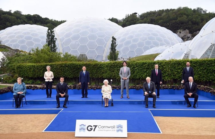 G7 ülkelerinin liderleri İngiltere’de buluştu