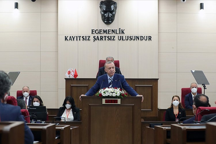 Erdoğan’dan KKTC’ye yeni Cumhurbaşkanlığı Külliyesi müjdesi