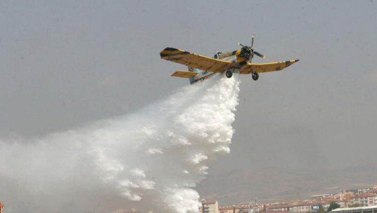 THK: 20 hava aracı yangınlara müdahalede bulunuyor