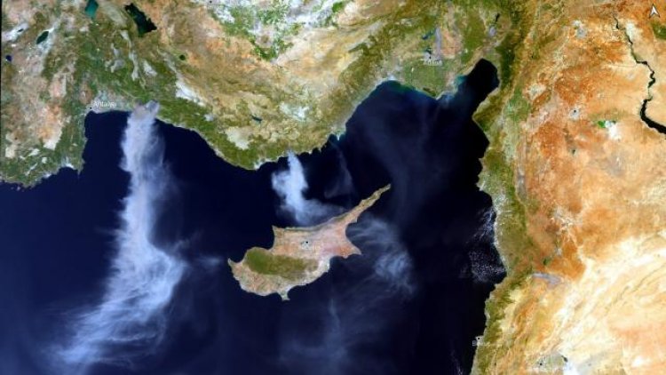 AB uydusu Türkiye’deki yangınları görüntüledi