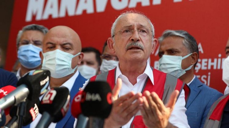 Kılıçdaroğlu, yangın bölgesinden Erdoğan’a seslendi!