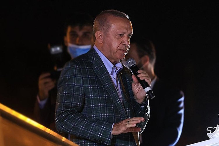 Erdoğan orman yangınlarının sorumlusu olarak terörü işaret etti