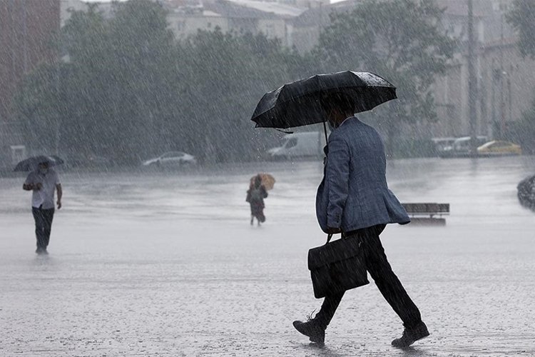 Orta Karadeniz için kuvvetli yağış uyarısı