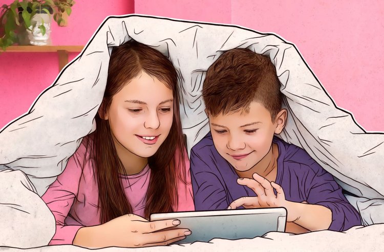 Çocuklar teknolojik cihazlarla günde ortalama üç saat harcıyor