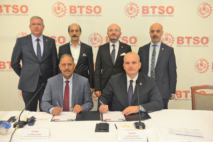 BTSO ve Ürdün Sanayi Mülkleri Kurumu arasında iş birliği protokolü