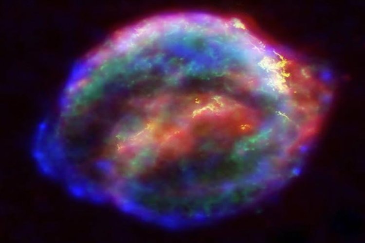 Astronotlar, Çin süpernovasının izini buldu