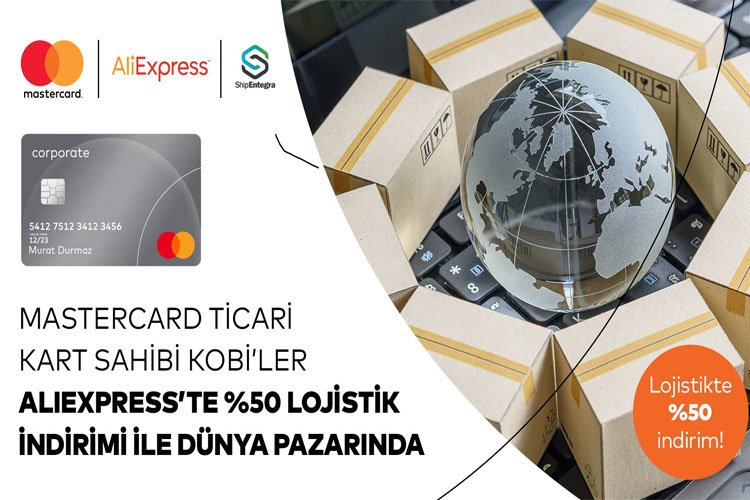 Mastercard’ın Aliexpress’te e-ihracatçılara destek kampanyası sürüyor