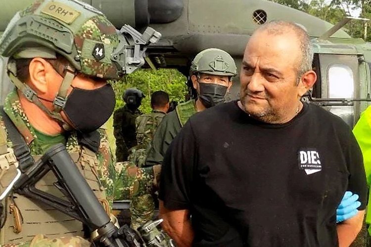 Kolombiyali uyuşturucu kaçakçısı Otoniel yakalandı