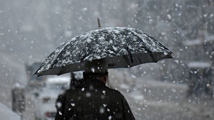 İstanbul için sağanak ve yoğun kar uyarısı