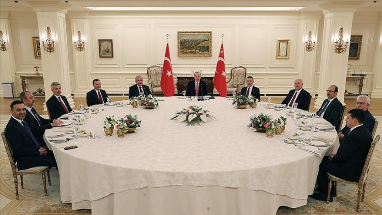Erdoğan Çankaya Köşkü’nde yargı temsilcileriyle görüştü