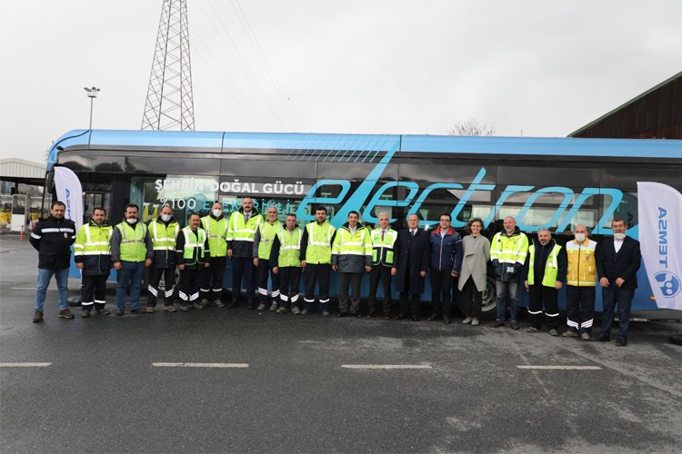 TEMSA’nın elektrikli otobüsü İstanbul’da test ediliyor