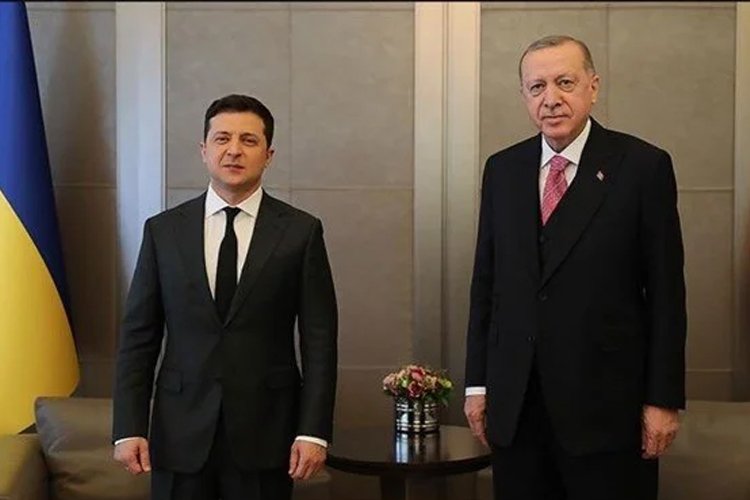 Cumhurbaşkanı Erdoğan, Zelenski’yle görüştü