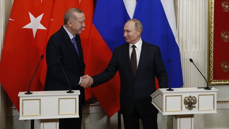 Erdoğan Putin ile bir araya geldi
