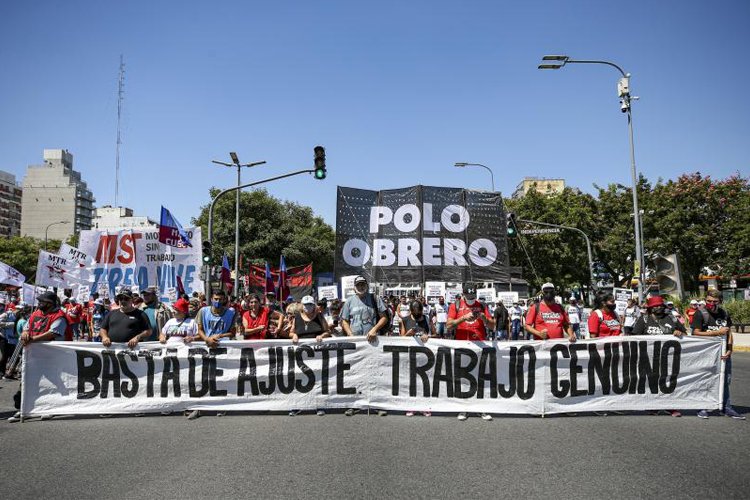 Arjantin’de IMF ile yapılan anlaşma protesto edildi