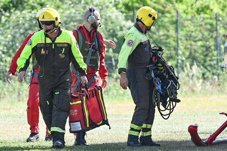 İtalya’da enkazına ulaşılan helikopterdeki 7 kişiden kurtulan olmadı