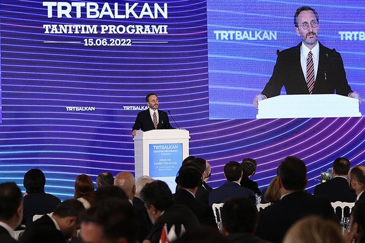 İletişim Başkanı Altun: TRT Balkan’ın açılışında konuştu