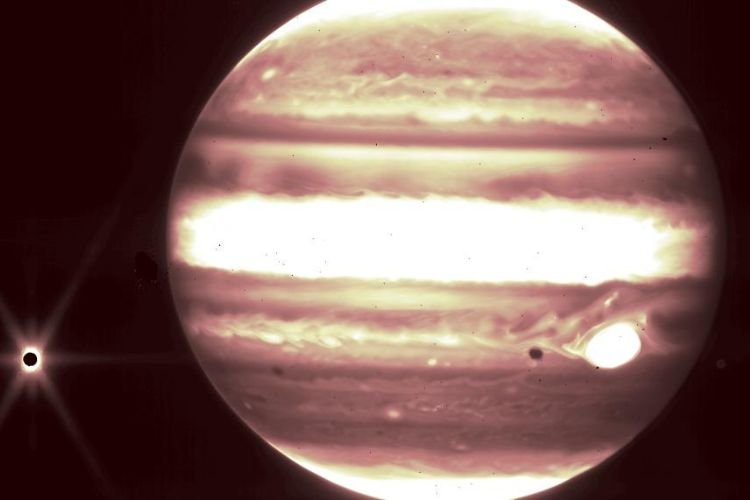 NASA bu sefer de Jüpiter’i görüntüledi