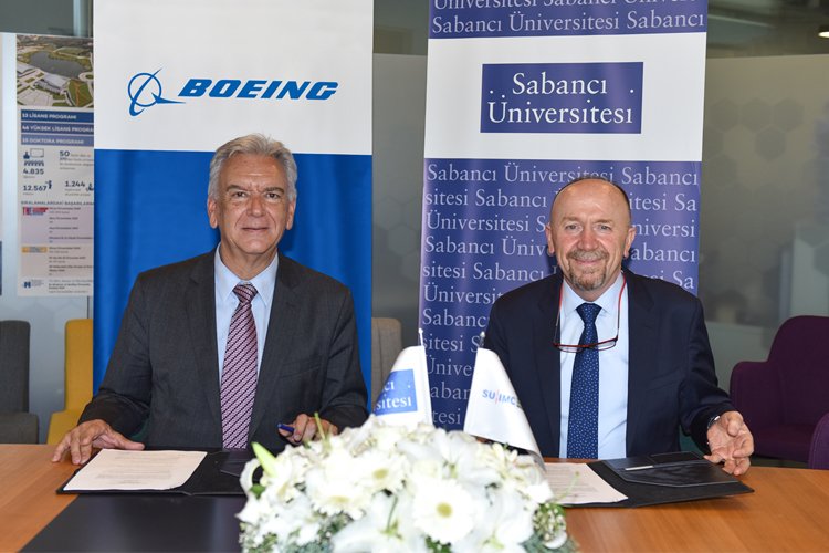 Boeing ve Sabancı Üniversitesi havacılıkta güçlerini birleştiriyor