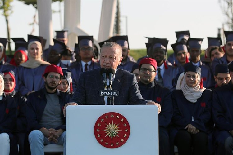 Cumhurbaşkanı Erdoğan: Anahtar ülke konumundayız