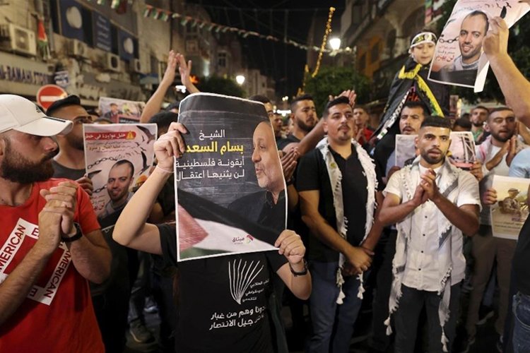 Batı Şeria’da Gazze’ye destek yürüyüşleri düzenlendi