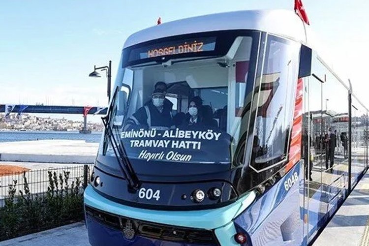 Eminönü-Alibeyköy Tramvay Hattı’nda tarih belli oldu
