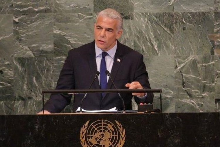İsrail Başbakanı Lapid Filistin sorunu için çözüm formülünü açıkladı