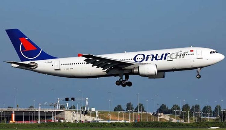 Onur Air’e ait Airbus A321 uçağı icradan satılık