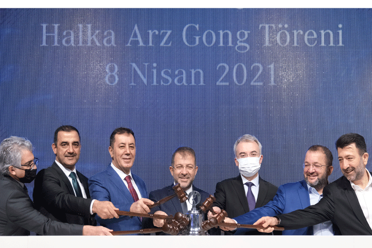 Tureks Turizm gong töreni yapıldı