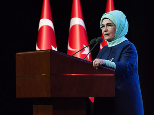 Emine Erdoğan, 23. Uluslararası Çocuk Forumu Kapanış Programında konuştu
