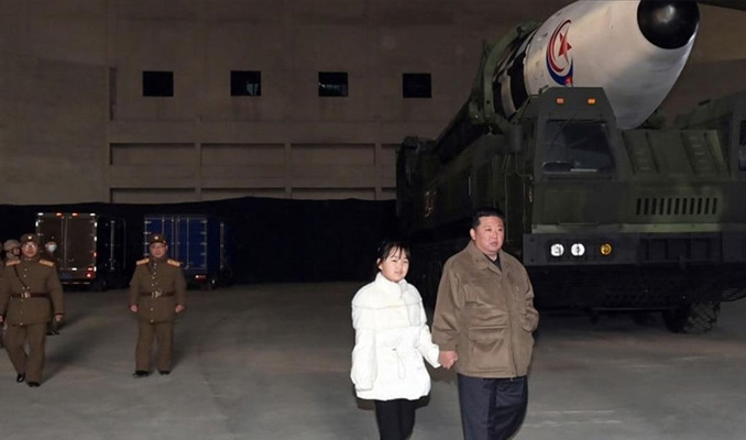 Kuzey Kore lideri ilk defa kızıyla görüntülendi
