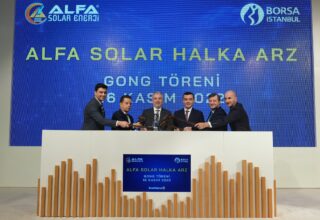 Borsa İstanbul’da gong Alfa Solar için çaldı