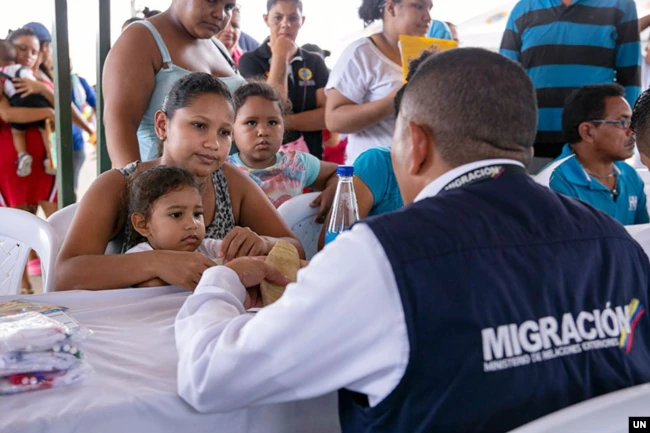 UNHCR ve IOM Venezuelalı göçmenler için 1,7 milyar $ istiyor