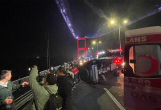FSM Köprüsü’nde zincirleme trafik kazası!