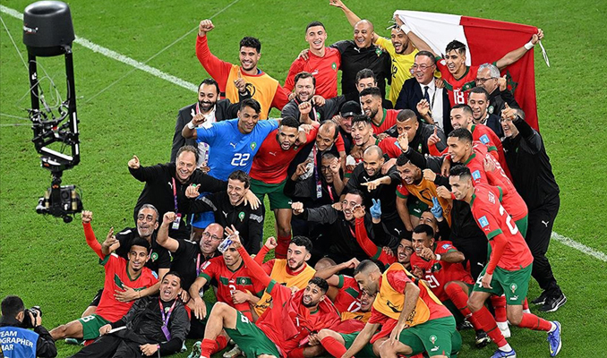 Fas’tan Dünya Kupası’nda tarihi zafer