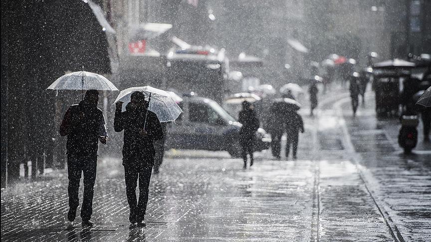 Türkiye’nin bazı bölgeleri için kuvvetli fırtına ve sağanak uyarısı