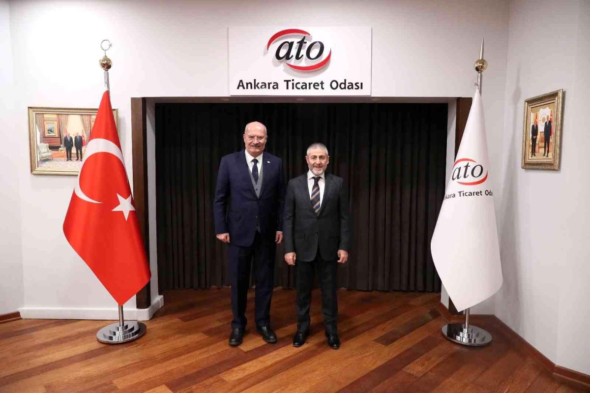 ATO Başkanı Baran, Bakan Nebati’ye kredi sorunlarını anlattı