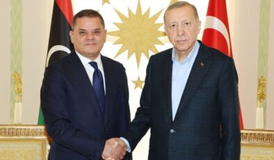 Cumhurbaşkanı Erdoğan, Libya Başbakanı’nı kabul etti