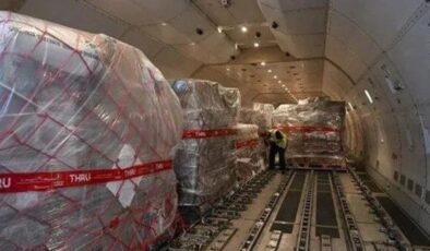 ABD’li Türklerden 60 tonluk deprem yardımı