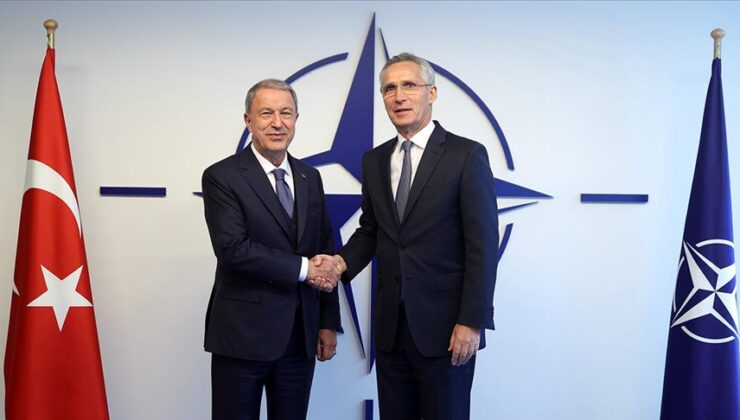Bakan Akar, NATO Genel Sekreteri ile görüştü