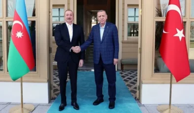 Erdoğan ile Aliyev, Vahdettin Köşkü’nde bir araya geldi