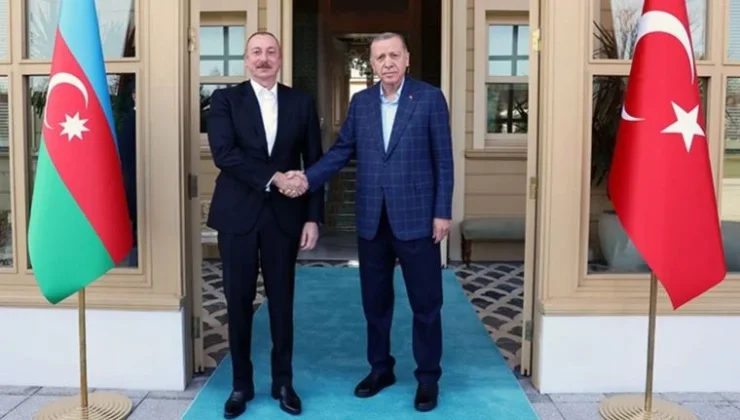 Erdoğan ile Aliyev, Vahdettin Köşkü’nde bir araya geldi