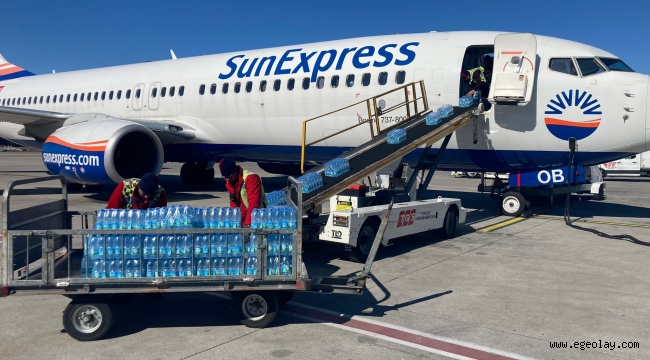 SunExpress deprem bölgesine uçuşları ücretsiz yaptı