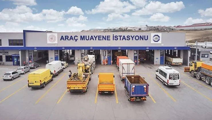Türkiye’de 8 ayda 7,7 milyon araç muayeneden geçirildi