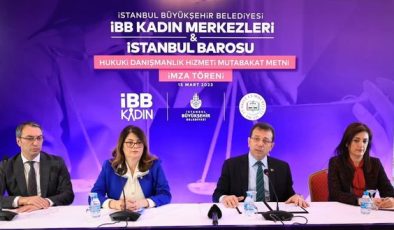 İBB ve İstanbul Barosu’ndan kadınlar için iş birliği