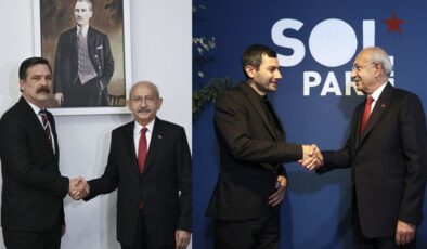 Kılıçdaroğlu’ndan Sol Parti ve Türkiye İşçi Partisi’ne ziyaret
