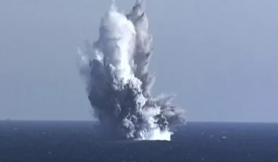 Kuzey Kore radyoaktif tsunami oluşturan denizaltıyı test etti