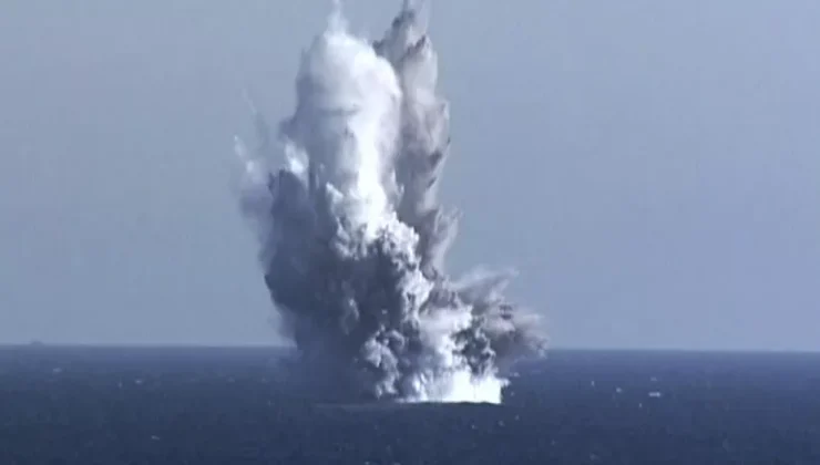 Kuzey Kore radyoaktif tsunami oluşturan denizaltıyı test etti